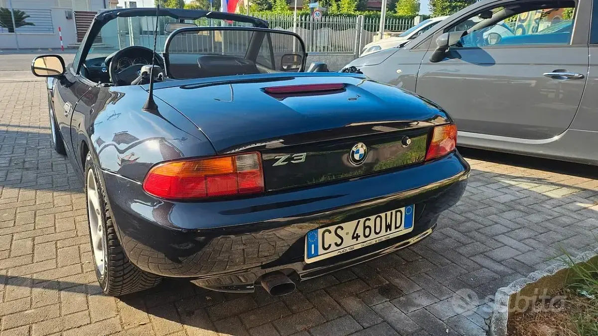 Usata BMW Z3 140 CV (102 kW) 1998 Nero Cabrio