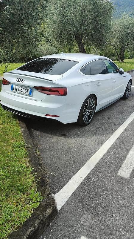 Usata Audi A5 Sportback 190 CV (139 kW) 2018 Bianco Utilitaria