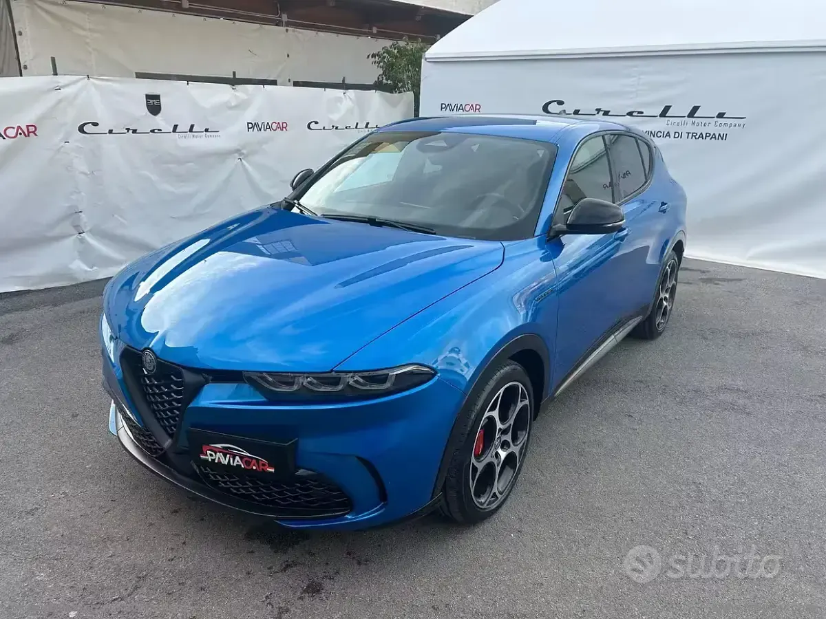 Usata Alfa Romeo Tonale Veloce 131 CV (96 kW) 2024 Blu SUV