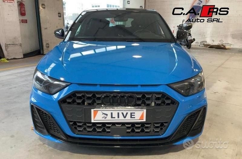 Usata Audi A1 Sportback Edition .1 116 CV (85 kW) 2019 Blu Utilitaria
