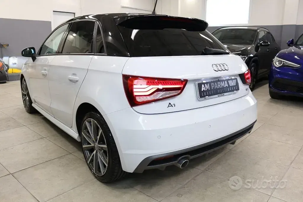 Usata Audi A1 Admired 90 CV (66 kW) 2018 Bianco Utilitaria
