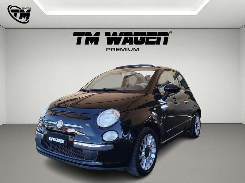 Usata Fiat 500C Lounge 69 CV (50 kW) 2011 Nero Cabrio