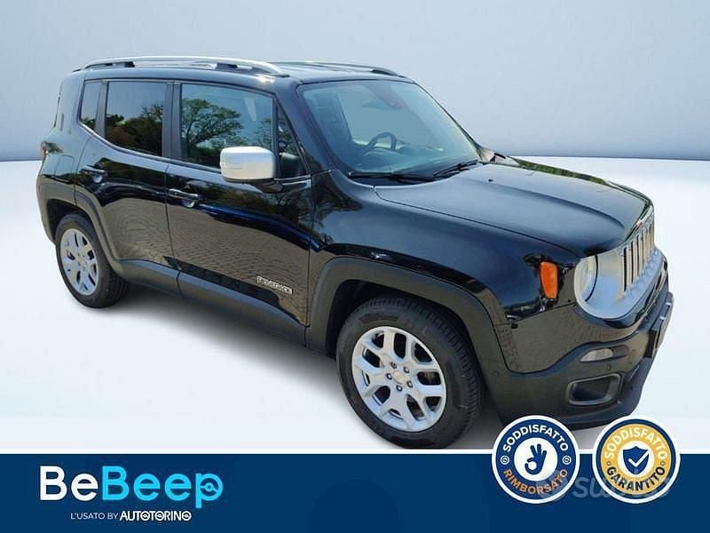 Usata Jeep Renegade Longitude 120 CV (88 kW) 2018 Nero metallizzato SUV