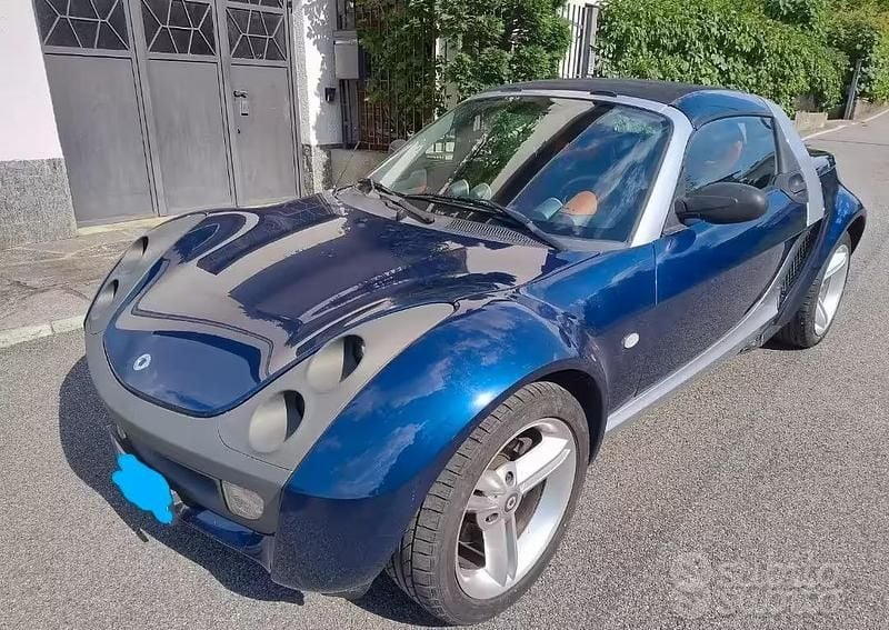 Usata Smart Roadster 82 CV (60 kW) 2006 Blu Cabrio