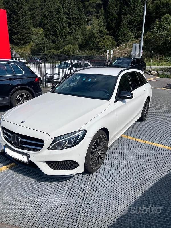 Usata Mercedes C250 204 CV (150 kW) 2017 Bianco Station wagon