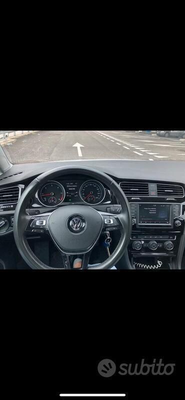Usata VW Golf VII 150 CV (110 kW) 2016 Bianco Berlina