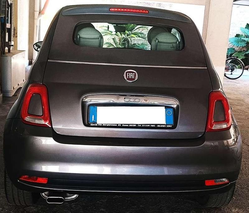 Usata Fiat 500C Rock 95 CV (69 kW) 2013 Argento Cabrio