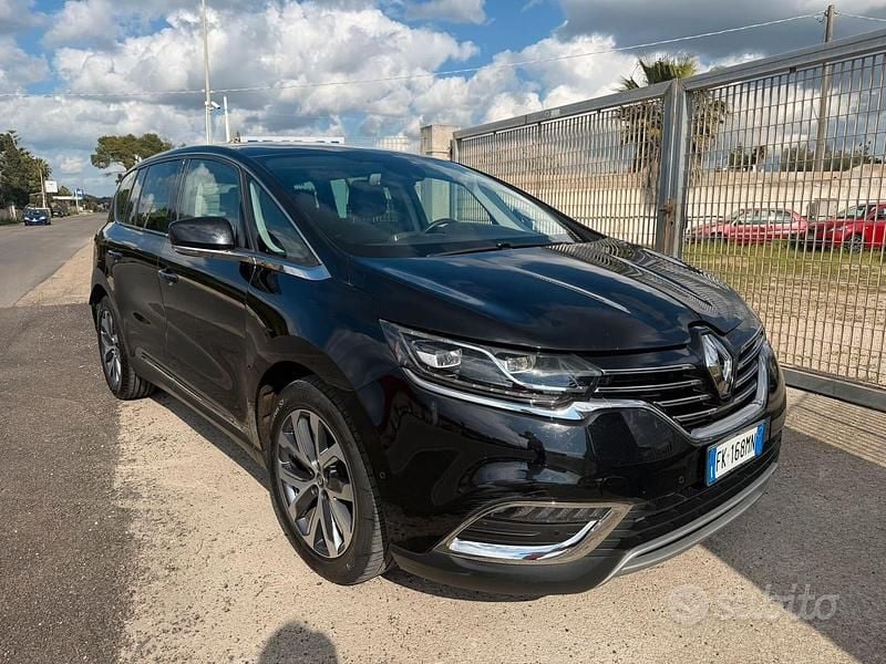Usata Renault Espace 160 CV (117 kW) 2017 Nero Monovolume