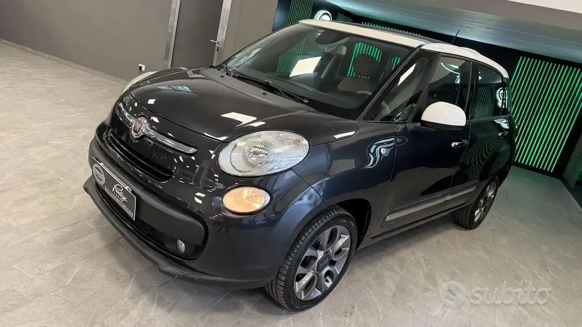 Usata Fiat 500L Lounge 85 CV (62 kW) 2014 Grigio Monovolume