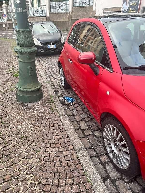 Usata Fiat 500 Pop 69 CV (50 kW) 2010 Rosso Utilitaria