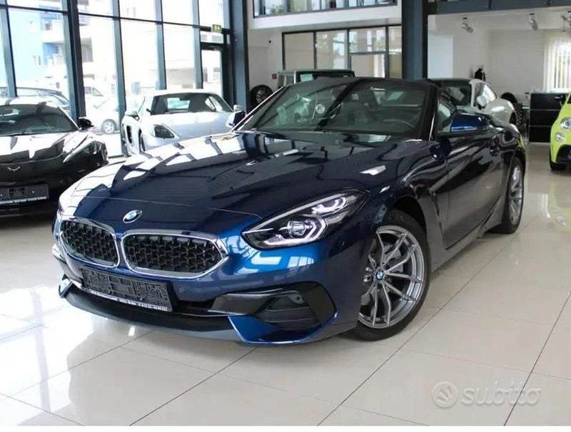 Usata BMW Z4 Sport Line 197 CV (144 kW) 2022 Blu Cabrio