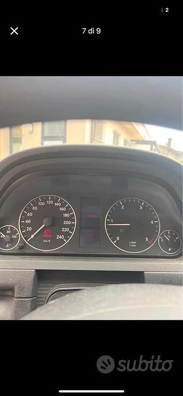 Usata Mercedes A160 2007 Nero Utilitaria