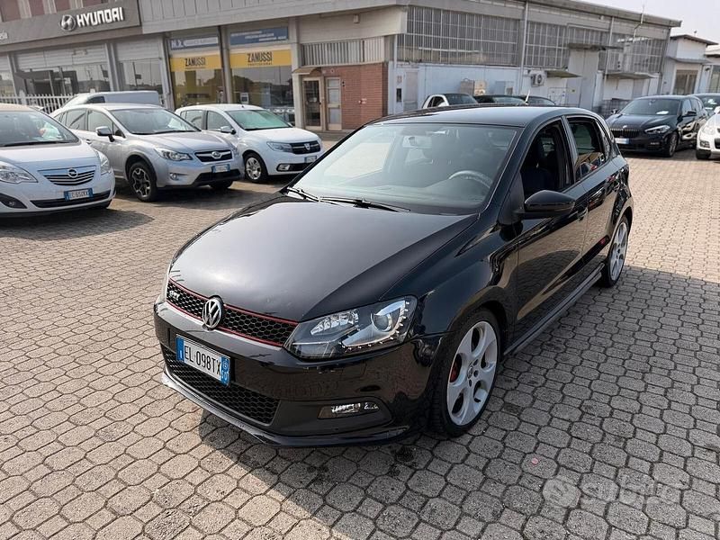Usata VW Polo GTI 179 CV (131 kW) 2012 Nero Utilitaria