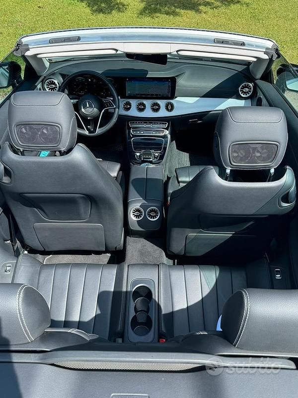 Usata Mercedes E220 Business 197 CV (144 kW) 2020 Bianco Cabrio