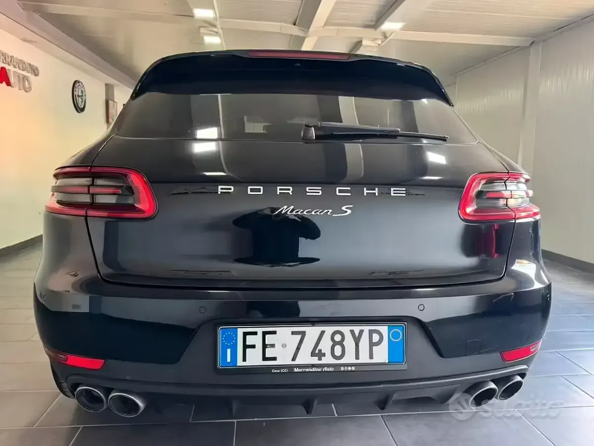 Usata Porsche Macan 250 CV (183 kW) 2016 Nero SUV