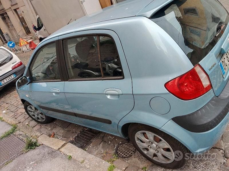Usata Hyundai Getz 82 CV (60 kW) 2006 Blu Utilitaria