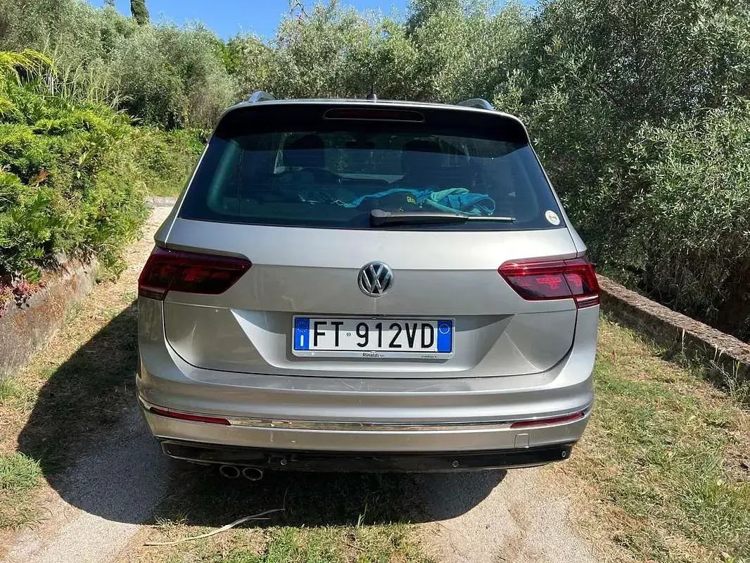 Usata VW Tiguan Advance 150 CV (110 kW) 2019 Argento SUV