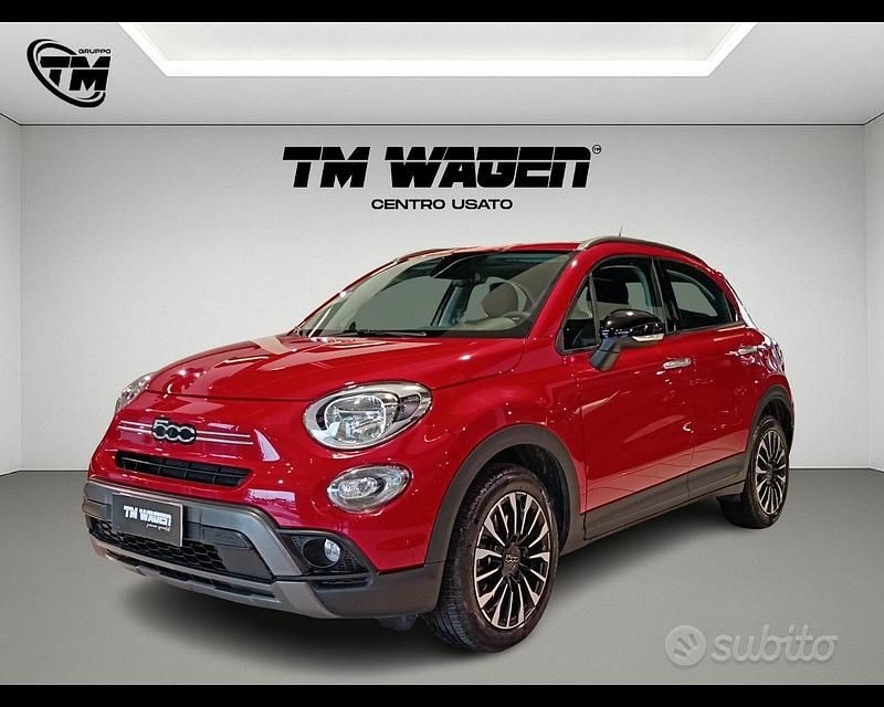 Usata Fiat 500X Red 131 CV (96 kW) 2023 Rosso SUV