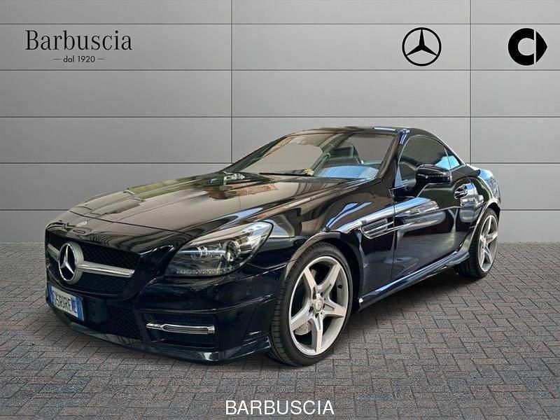 Usata Mercedes SLK200 Premium 184 CV (135 kW) 2016 Nero Cabrio