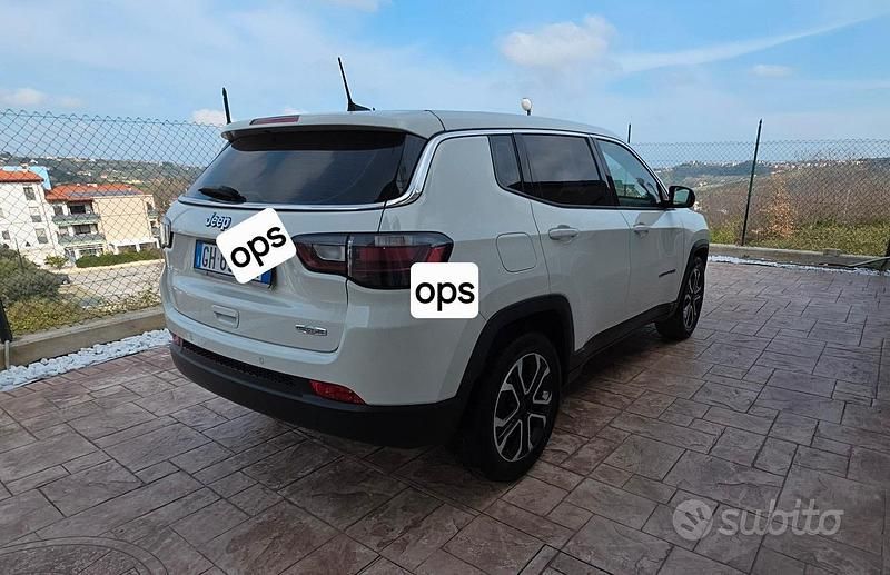 Usata Jeep Compass Longitude 131 CV (96 kW) 2021 Bianco SUV