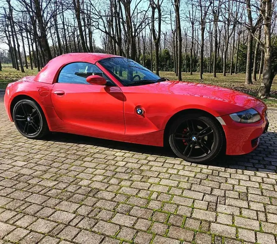 Usata BMW Z4 177 CV (130 kW) 2008 Rosso Cabrio