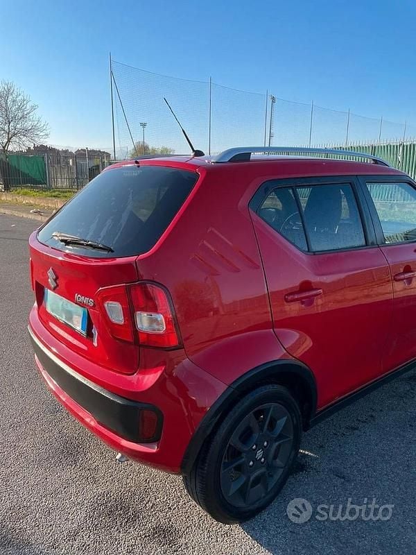Usata Suzuki Ignis 90 CV (66 kW) 2017 Rosso SUV