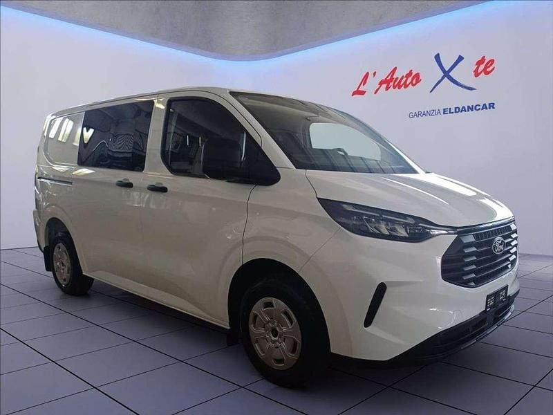 Nuova Ford Transit Custom Trend 136 CV (100 kW) 2025 Bianco pastello Cabrio