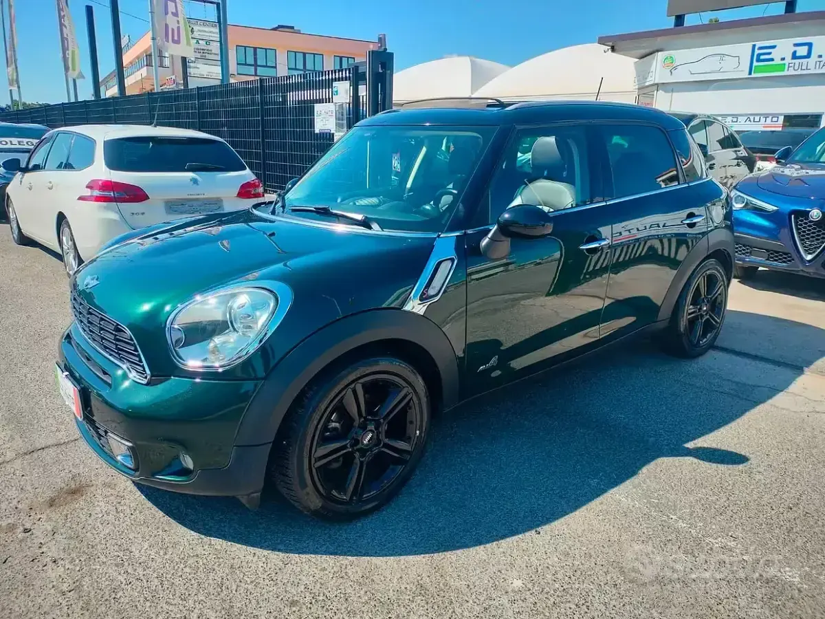 Usata Mini Cooper SD Countryman 150 CV (110 kW) 2017 Verde SUV