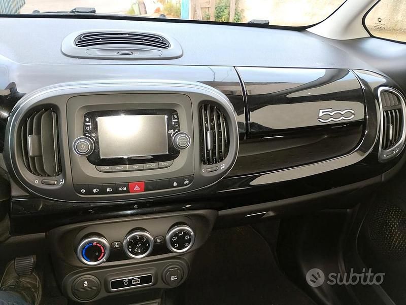 Usata Fiat 500L 120 CV (88 kW) 2017 Nero Monovolume