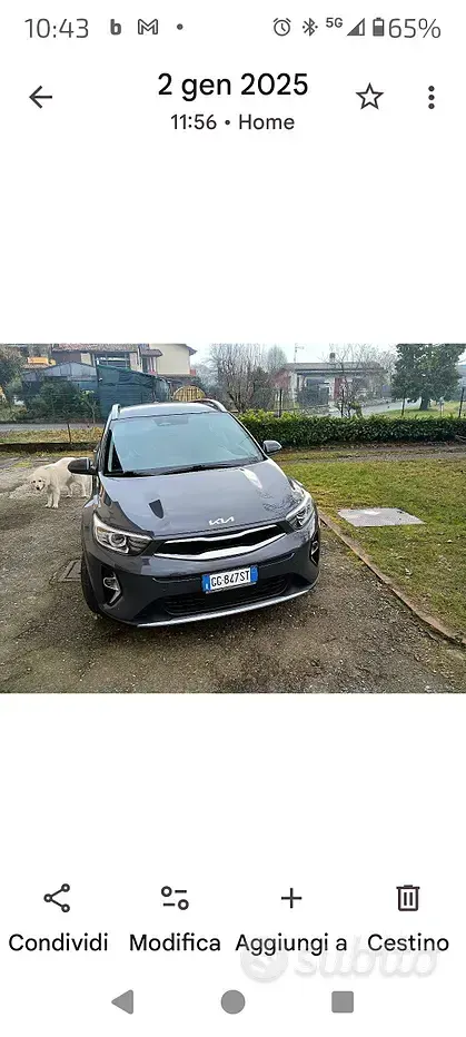 Usata Kia Stonic 84 CV (61 kW) 2022 Grigio SUV