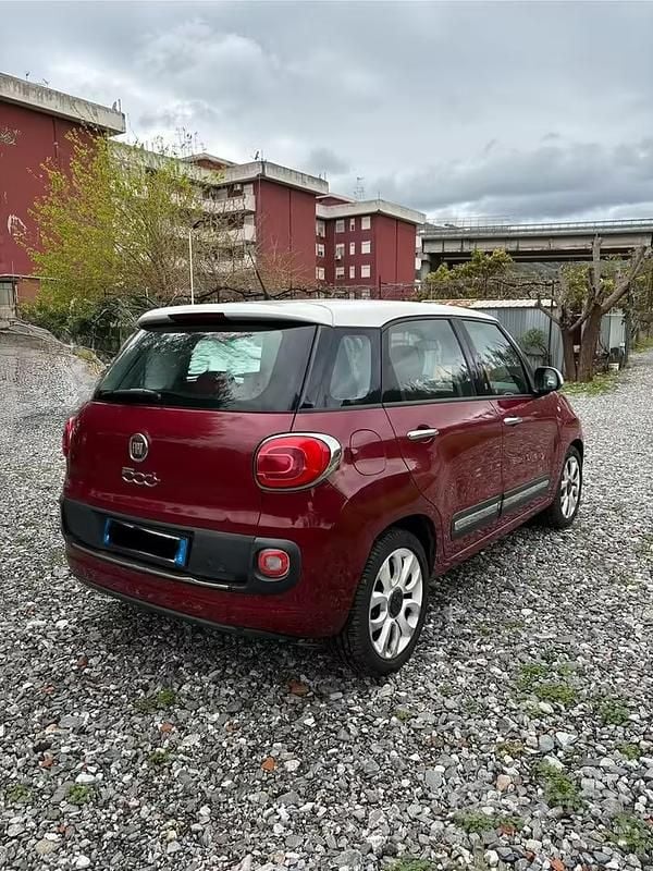 Usata Fiat 500L 85 CV (62 kW) 2014 Rosso Monovolume