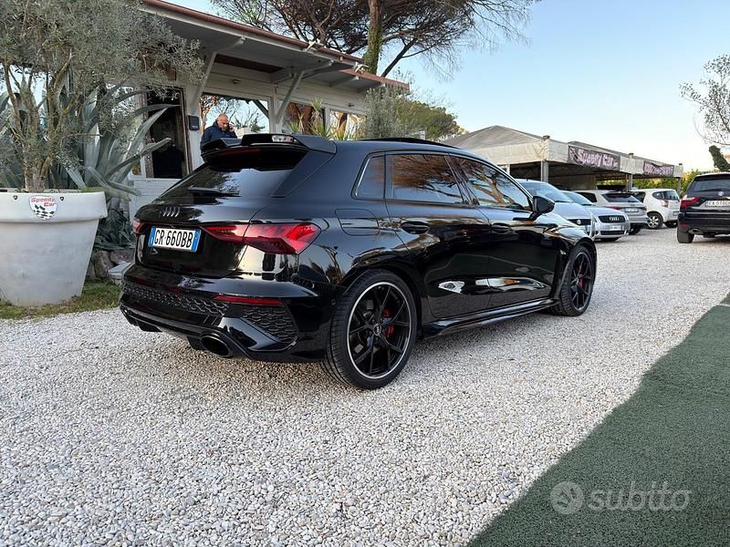 Usata Audi RS3 470 CV (345 kW) 2023 Nero Berlina