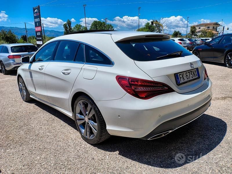 Usata Mercedes CLA180 Premium 135 CV (99 kW) 2016 Bianco Berlina
