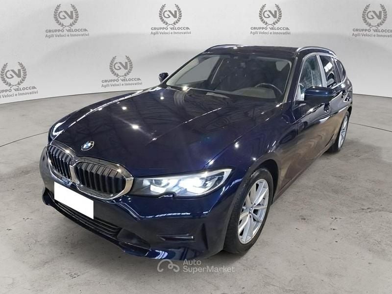 Usata BMW 320 Advantage 190 CV (139 kW) 2020 Blu/azzurro Station wagon