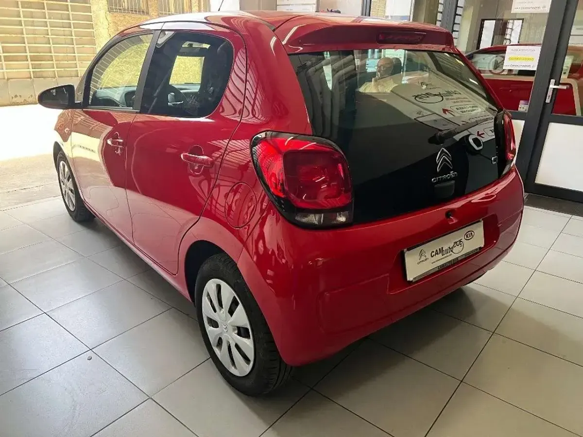 Usata Citroën C1 Feel 72 CV (52 kW) 2022 Rosso Utilitaria