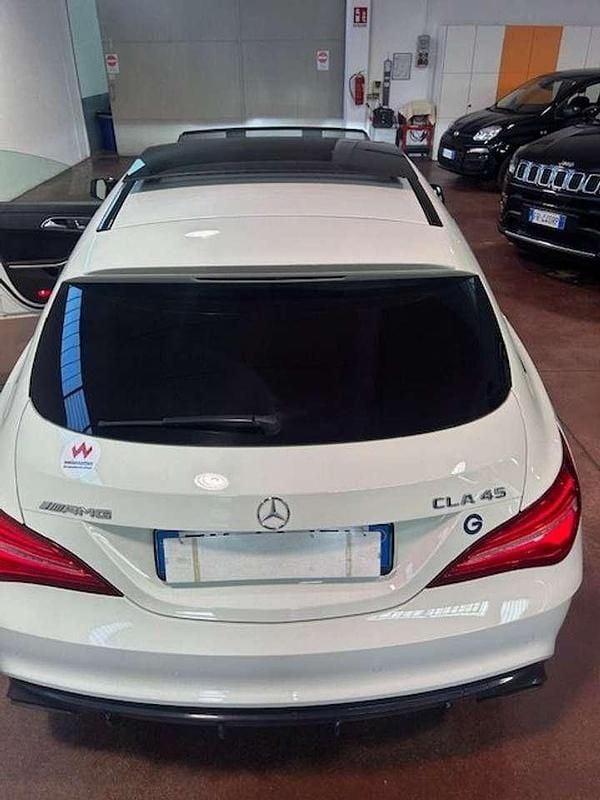 Usata Mercedes CLA45 AMG Shooting Brake AMG 381 CV (280 kW) 2018 Bianco Station wagon