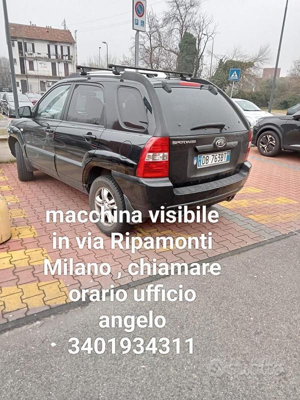 Usata Kia Sportage 2006 Nero SUV