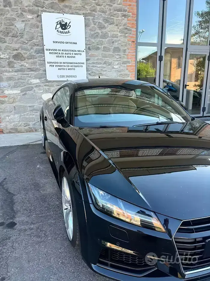 Usata Audi TT S-Line 184 CV (135 kW) 2015 Nero Coupé