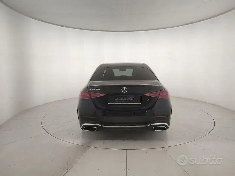 Usata Mercedes C220 AMG line 2025 Nero Berlina