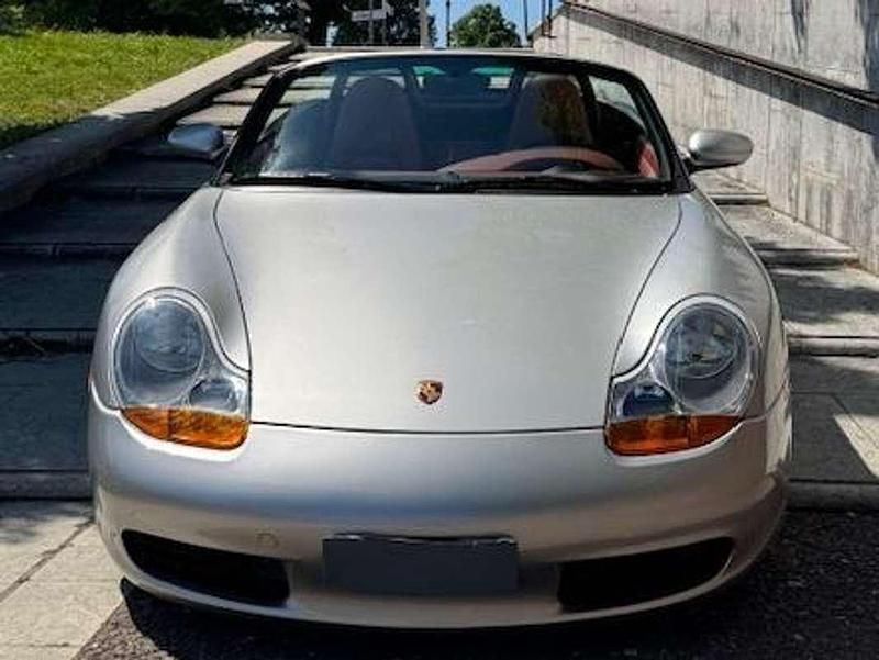 Usata Porsche Boxster 204 CV (150 kW) 1999 Argento Cabrio