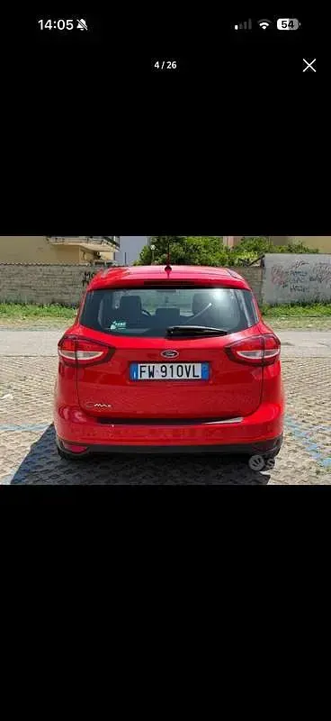 Usata Ford C-MAX Business Edition 120 CV (88 kW) 2019 Rosso Monovolume