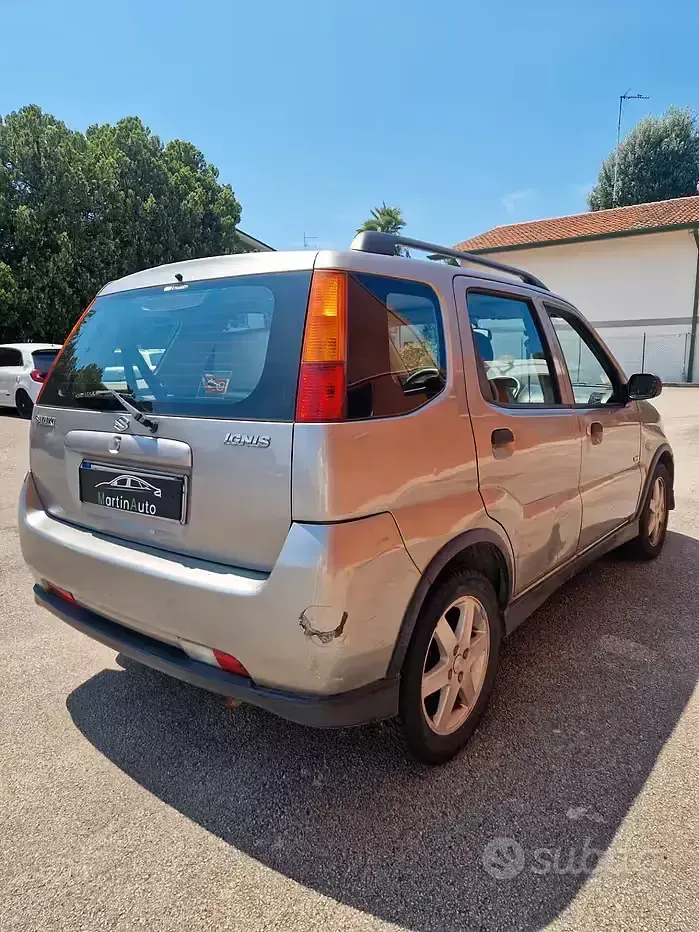 Usata Suzuki Ignis 94 CV (69 kW) 2004 Grigio Utilitaria