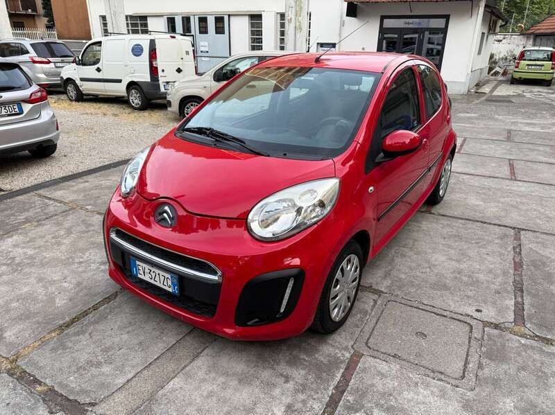Usata Citroën C1 Seduction 68 CV (50 kW) 2014 Rosso Utilitaria