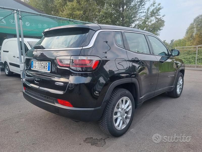 Usata Jeep Compass Longitude 131 CV (96 kW) 2021 Nero SUV