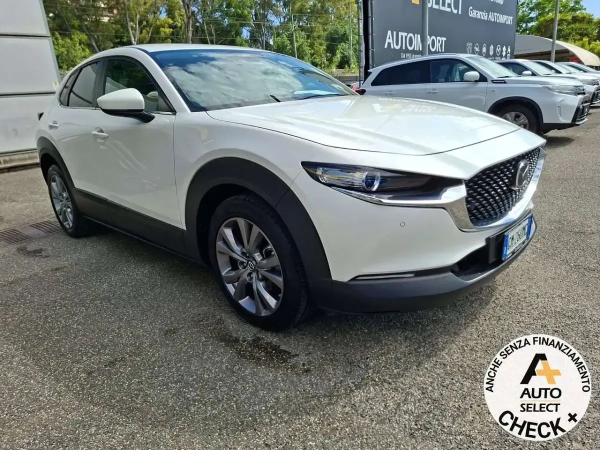 Usata Mazda CX-30 186 CV (136 kW) 2023 Bianco SUV