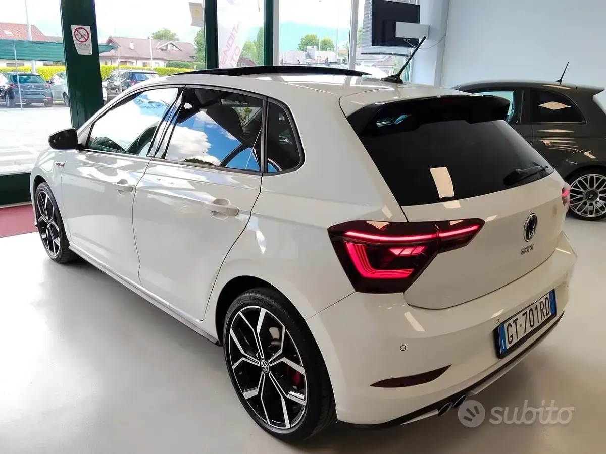 Usata VW Polo GTI 207 CV (152 kW) 2024 Bianco Utilitaria