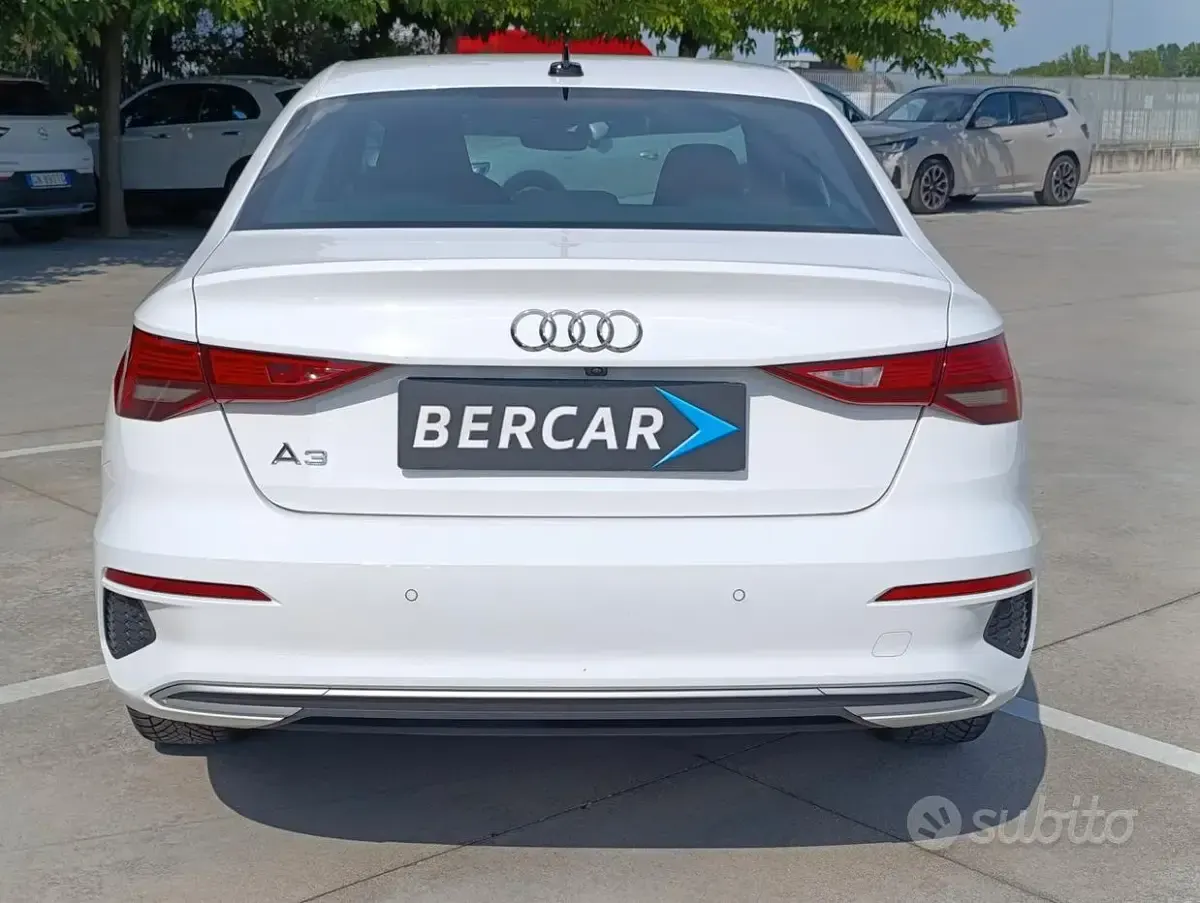 Usata Audi A3 Advanced 116 CV (85 kW) 2022 Bianco Berlina