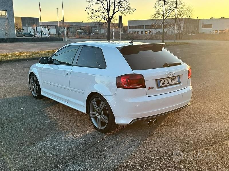 Usata Audi S3 265 CV (194 kW) 2008 Bianco Berlina