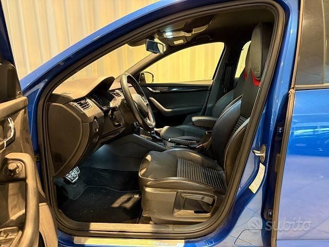 Usata Skoda Octavia RS 184 CV (135 kW) 2016 Blu Station wagon