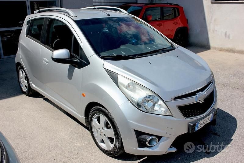 Usata Chevrolet Spark LT 82 CV (60 kW) 2010 Grigio Utilitaria